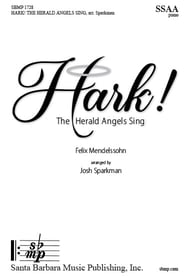 Hark! SSAA choral sheet music cover Thumbnail
